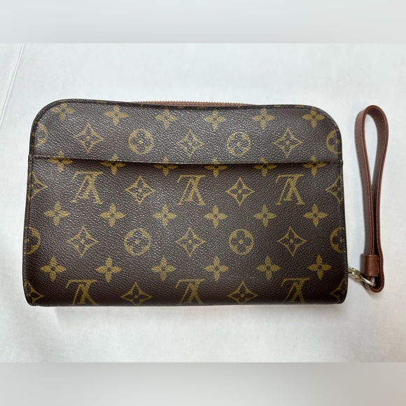 Authentic Louis Vuitton Monogram Orsay Clutch w/COA - Picture 6 of 11